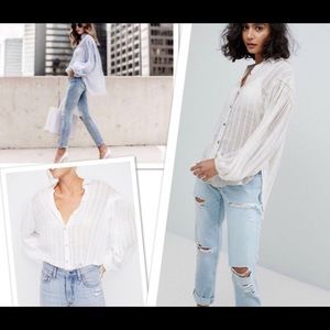 NWT Free People slouchy top - XS